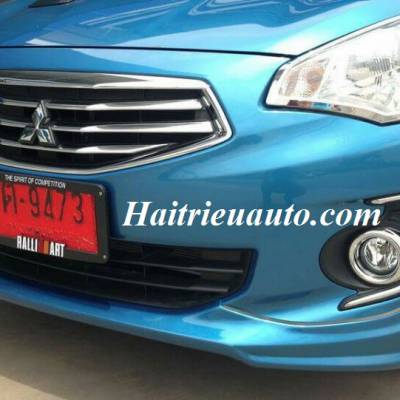 Viền đèn trước Mitsubishi Attrage