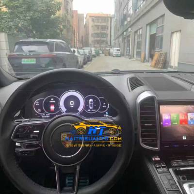  Đồng hồ điện tử xe porsche Cayenne 2010