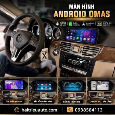 M&agrave;n h&igrave;nh android Omas 8.8inch xe Mercedes E