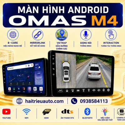 M&agrave;n h&igrave;nh android Omas M4 360