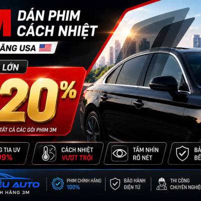 Phim c&aacute;ch nhiệt &ocirc; t&ocirc; 3M