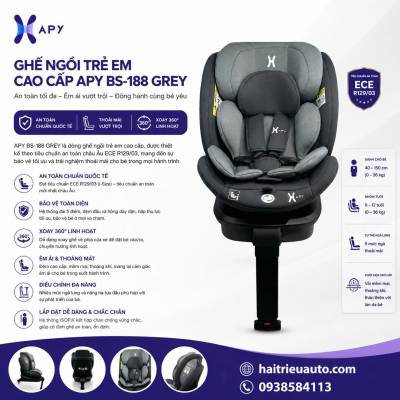 Ghế trẻ em mẫu HAPY BS-188 