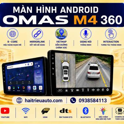 M&agrave;n h&igrave;nh android Omas M4 360