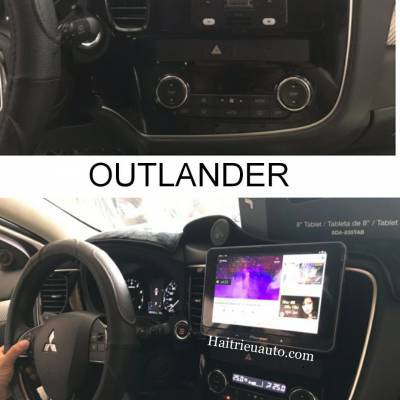 M&agrave;n h&igrave;nh android Pioneer cho xe Mitsubishi Outlander