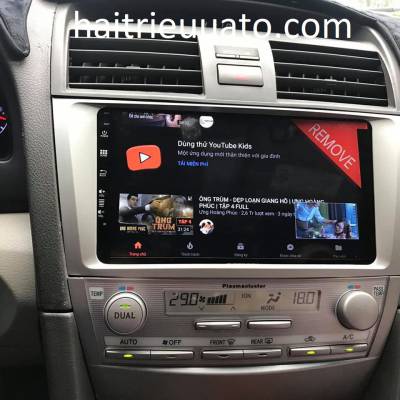 m&agrave;n h&igrave;nh android theo xe camry 2010