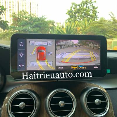 Camera 360 theo xe Mercedes GLC 250