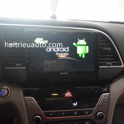 m&agrave;n h&igrave;nh android ownice theo xe elantra 2018