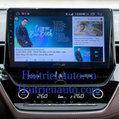 M&agrave;n h&igrave;nh android theo xe Corolla cross