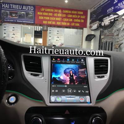 m&agrave;n h&igrave;nh android cho tucson