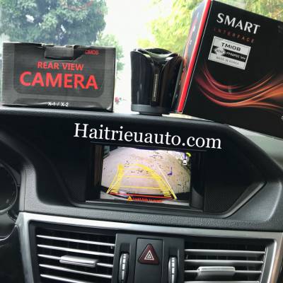 Lắp camera l&ugrave;i cho xe Mercedes E250