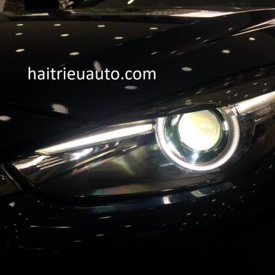 đ&egrave;n pha độ 2.0 xe mazda 3 2018