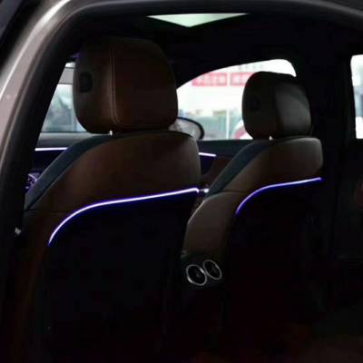 led sau lưng ghế xe mercedes C, GLC