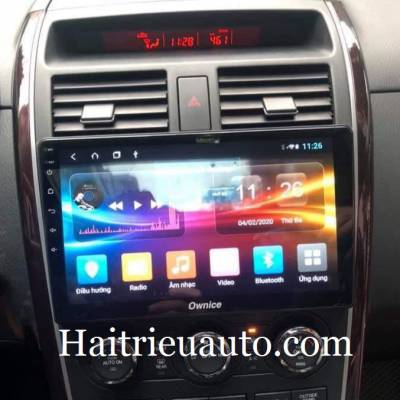 m&agrave;n h&igrave;nh android theo xe mazda cx9