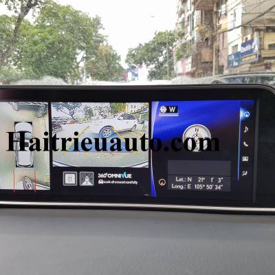 Lắp camera 360 cho lexus RX350