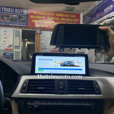 M&agrave;n h&igrave;nh android cho xe BMW 320i 2015