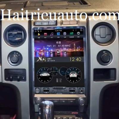 m&agrave;n h&igrave;nh tesla android xe ford F150
