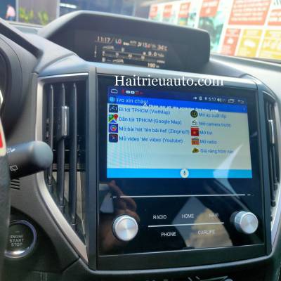m&agrave;n h&igrave;nh android  subaru Forester