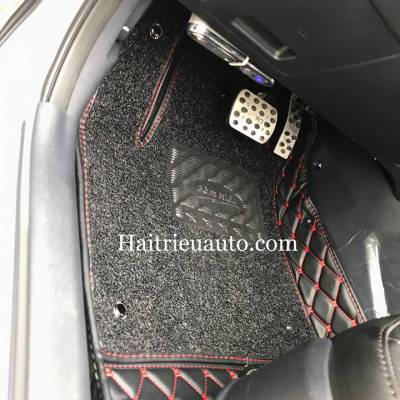 thảm l&oacute;t ch&acirc;n 6D cho xe rio 