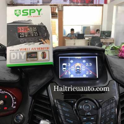 Cảm biến &aacute;p suất lốp SPY t&iacute;ch hợp m&agrave;n h&igrave;nh DVD ecosport