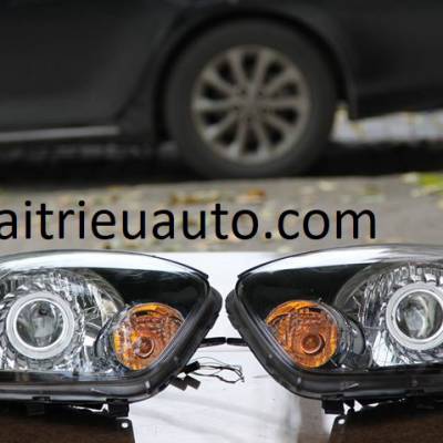 độ đ&egrave;n bi xenon cho xe kia morning