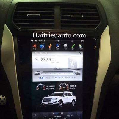 M&agrave;n h&igrave;nh android cho xe Ford Explorer