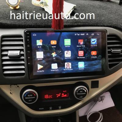 m&agrave;n h&igrave;nh android theo xe kia morning