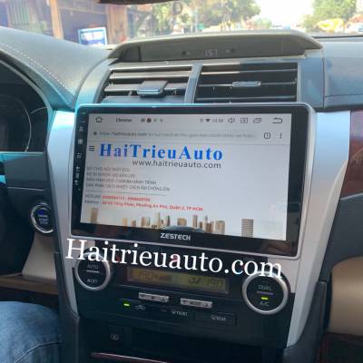 m&agrave;n h&igrave;nh android zestech theo xe camry