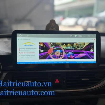 M&agrave;n h&igrave;nh android xe audi A6 2016