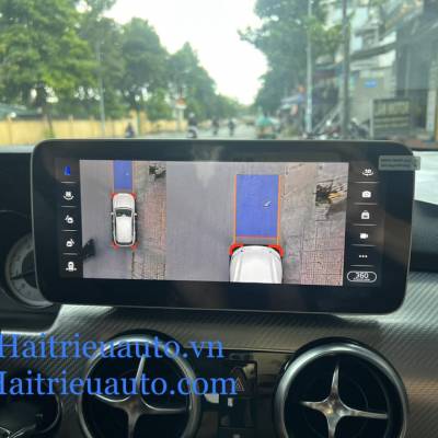 M&agrave;n h&igrave;nh android Omas 360 xe Mercedes GLK 2012-2015