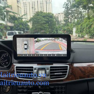 M&agrave;n h&igrave;nh android c&oacute; camera 360 xe mercedes E