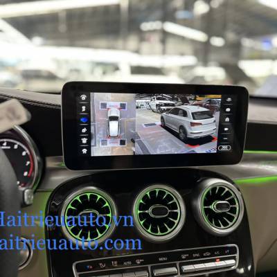 M&agrave;n h&igrave;nh android Omas 360 xe Mercedes C 2016-2019