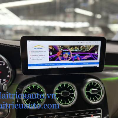 M&agrave;n h&igrave;nh android Omas xe Mercedes GLC 2016-2019