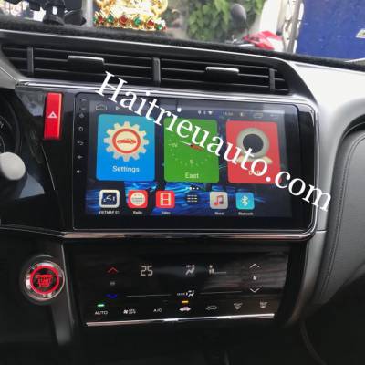 m&agrave;n h&igrave;nh android winca theo xe honda city 2018
