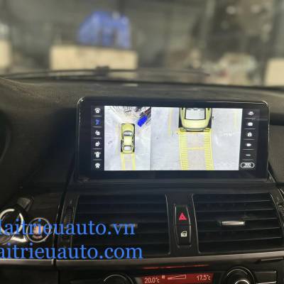 M&agrave;n h&igrave;nh android Omas 360 xe BMW X5 2007-2014