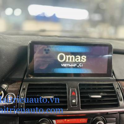 M&agrave;n h&igrave;nh android Omas 360 xe BMW X6