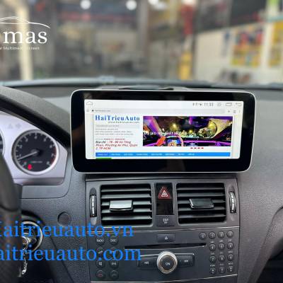 M&agrave;n h&igrave;nh android Omas 360 xe mercedes C 2008