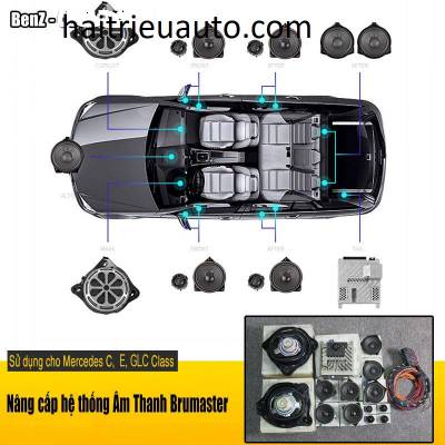N&acirc;ng cấp &acirc;m thanh cho xe Mercedes