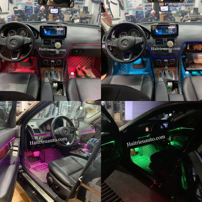 Đ&egrave;n led nội thất cho xe Mercedes C 2007-2010