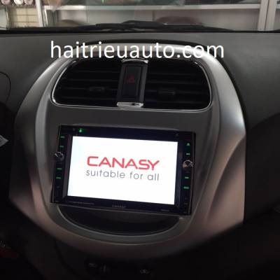 m&agrave;n h&igrave;nh dvd cho xe spark 2018