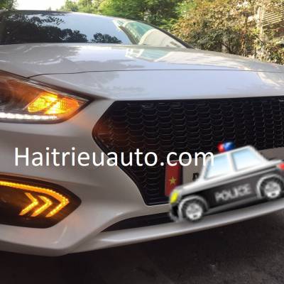 đ&egrave;n led gầm theo xe Hyundai Accent