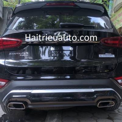 ốp cản sau xe Hyundai Santafe m&aacute;y xăng
