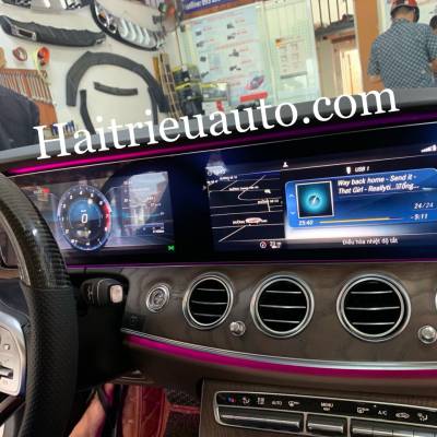 N&acirc;ng cấp m&agrave;n h&igrave;nh E300 cho Mercedes E200 v&agrave; E250