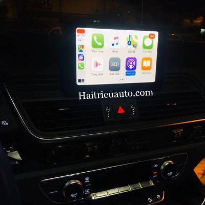 N&acirc;ng cấp Carplay kh&ocirc;ng d&acirc;y cho Audi Q5