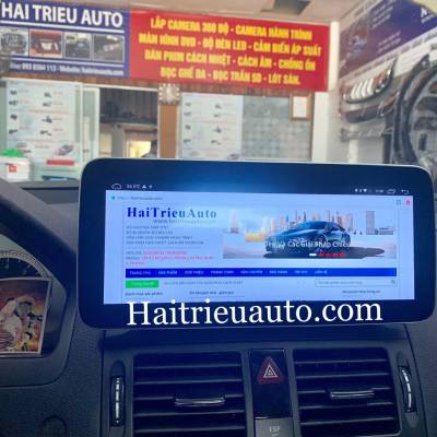 M&agrave;n h&igrave;nh android cho xe Mercedes C300