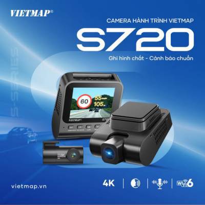 Camera h&agrave;nh tr&igrave;nh Vietmap S720
