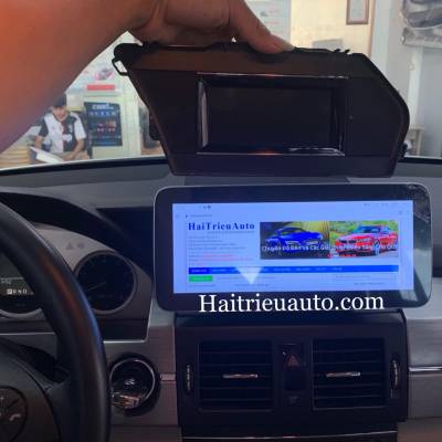 M&agrave;n h&igrave;nh android cho xe Mercedes GLK 300
