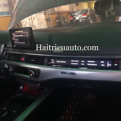 M&agrave;n h&igrave;nh hiện thị b&ecirc;n phụ xe Audi 
