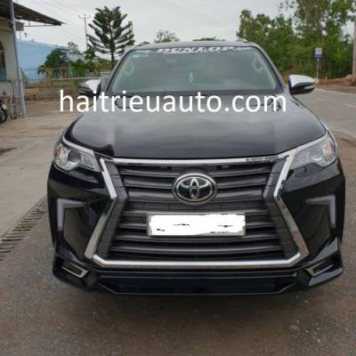 ốp cản trước fortuner l&ecirc;n lexus