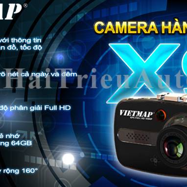 Camera h&agrave;nh tr&igrave;nh vietmap X9