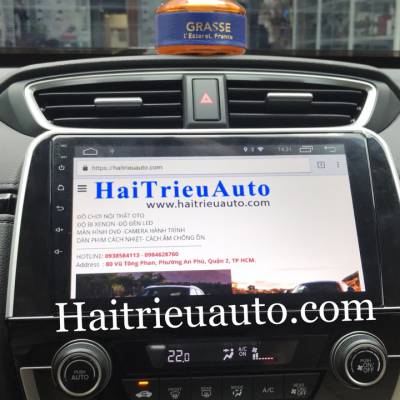 m&agrave;n h&igrave;nh android theo xe honda CR-V 2019